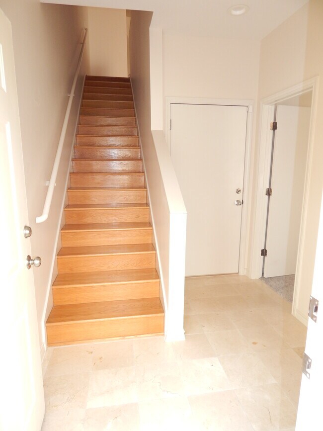 Front Stairs and entrance from Garage - 3250 Cambrick St