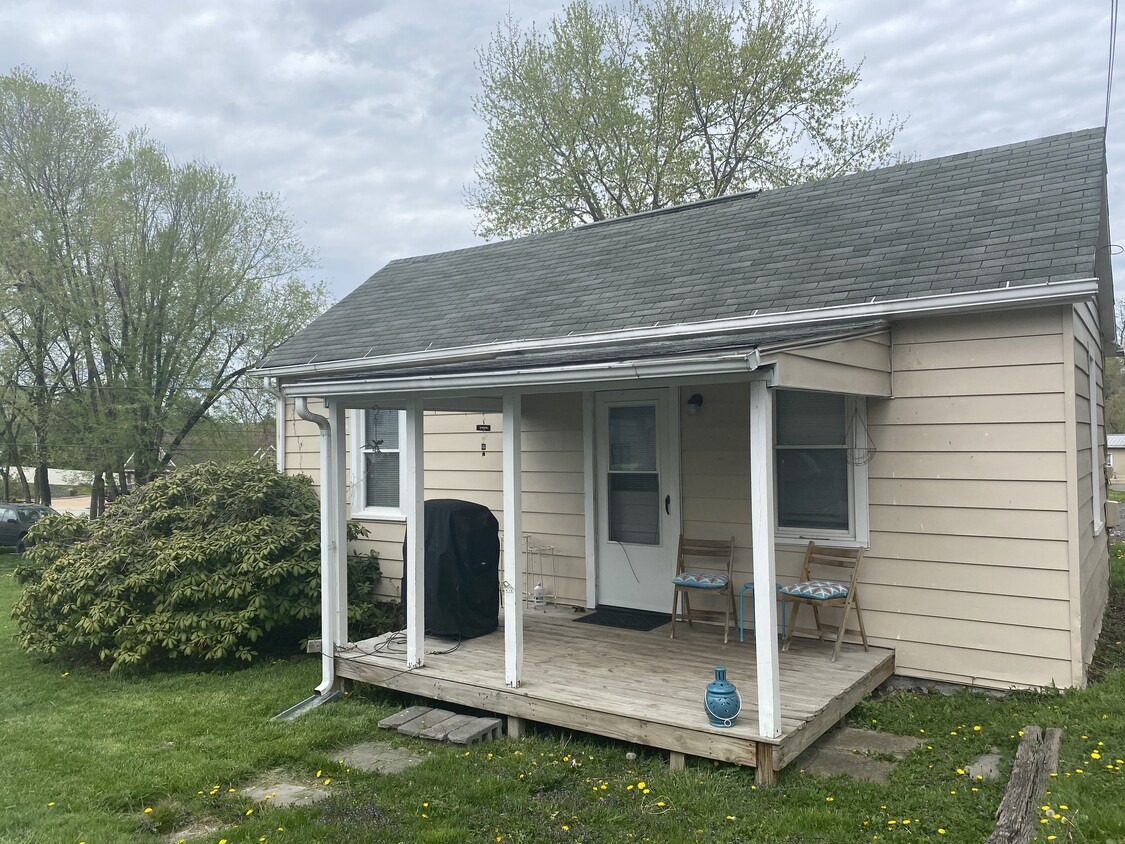 Covered Deck/Front Door - 573 Burroughs Street