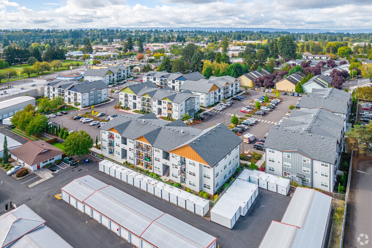 Aerial Photo - K West Apartments