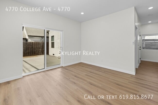 Foto del edificio - 4770 College Ave