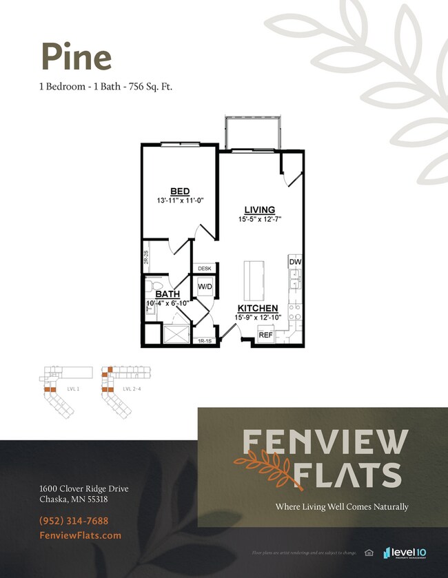 Foto del interior - Fenview Flats