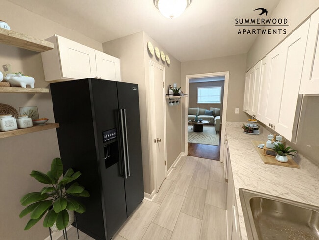 Summerwood 1bd/1ba Kitchen - Summerwood