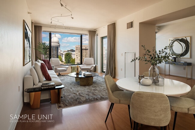 Apartment Interior Sample - The Madison Mark