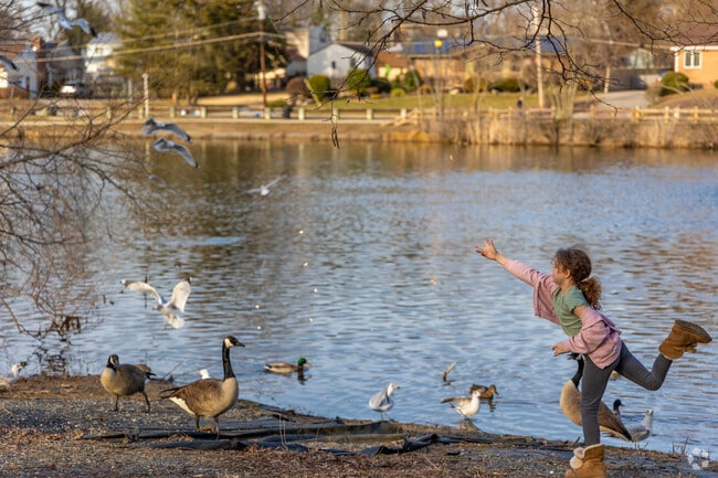 Haddon Lake Park is a favorite for residents to spend time outside.