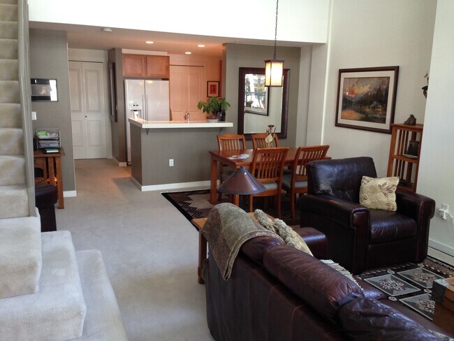 view toward kitchen from living room - 2607 Western Ave