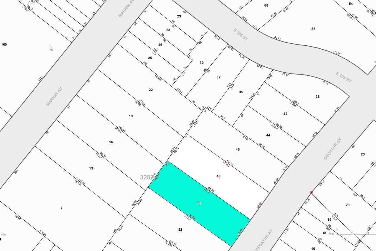 Plat Map - 2657 Decatur Ave