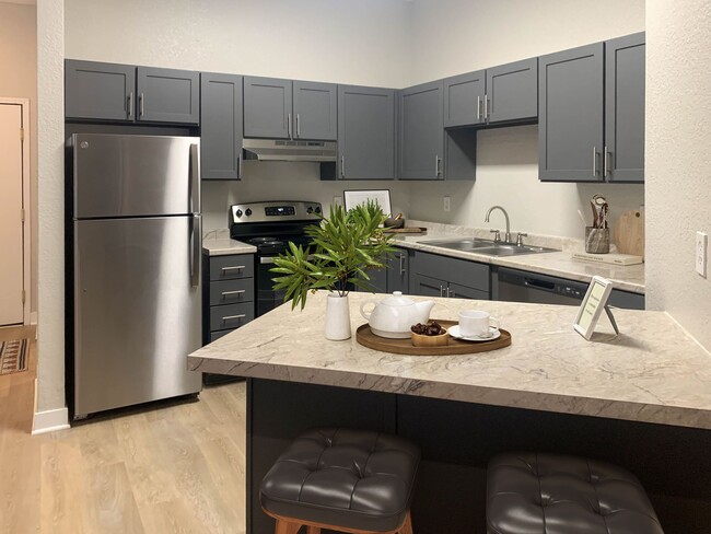 Gorgeous Renovated Kitchen - Falcon Heights Town Square Apartments