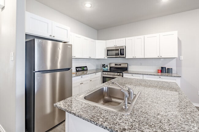 3BR, 2BA - 1,137SF - Kitchen - Cooper Landing