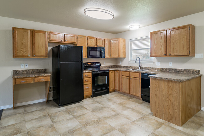 Kitchen in a Phase 2 apartment home at Gardens of DeCordova - Gardens of DeCordova