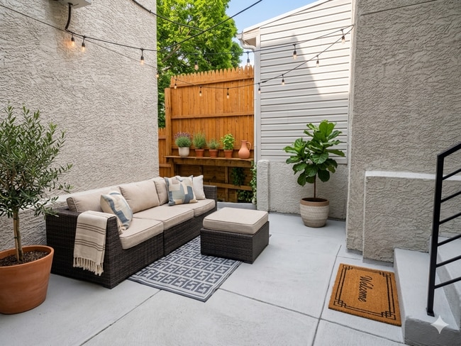 Building Photo - Private fenced yard! Modern, stylish & fully updated apartment!