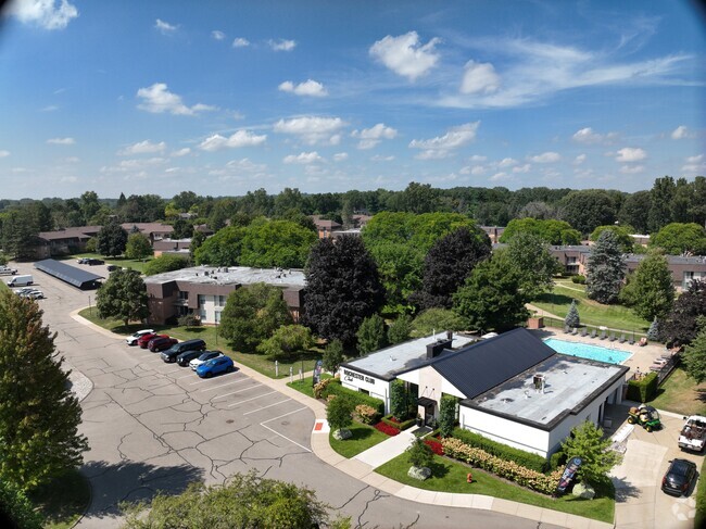 3D Exterior - Rochester Club Apartments