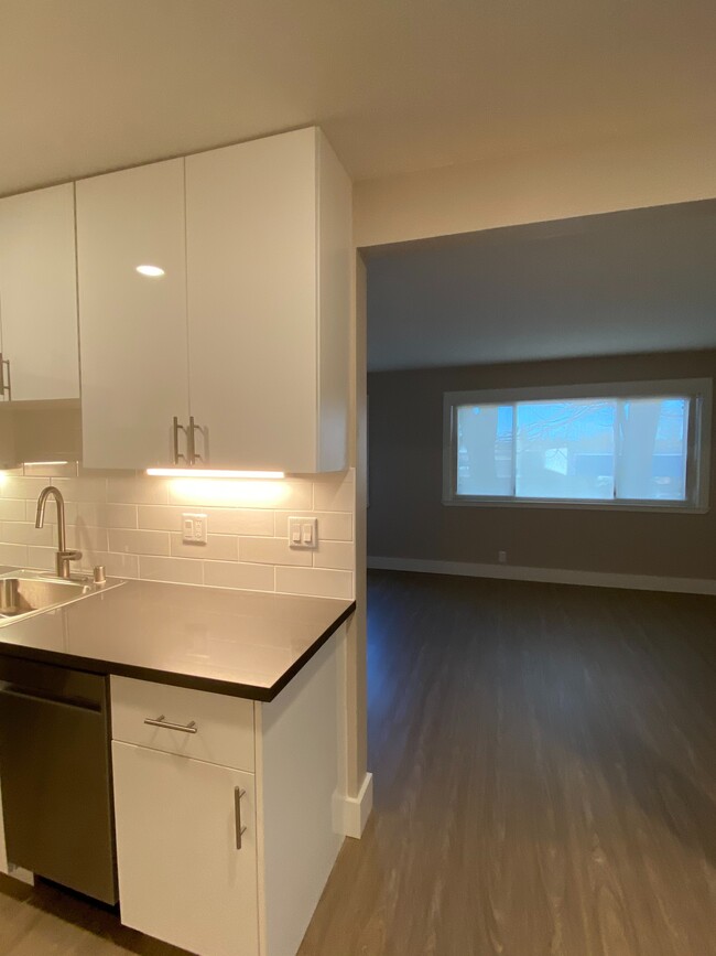 Kitchen Living Room 2 - 3618 Alameda Apartments