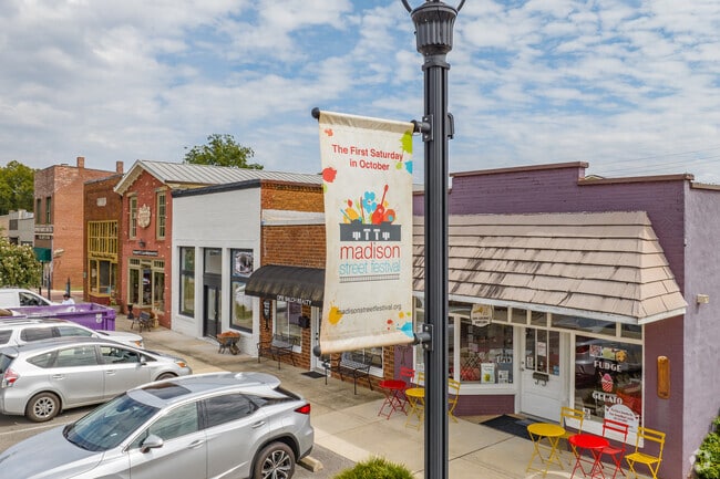 Madison has a cute downtown area with shops and events throughout the year.