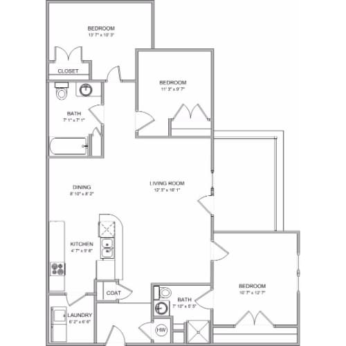Floorplan - Weathered Rock II