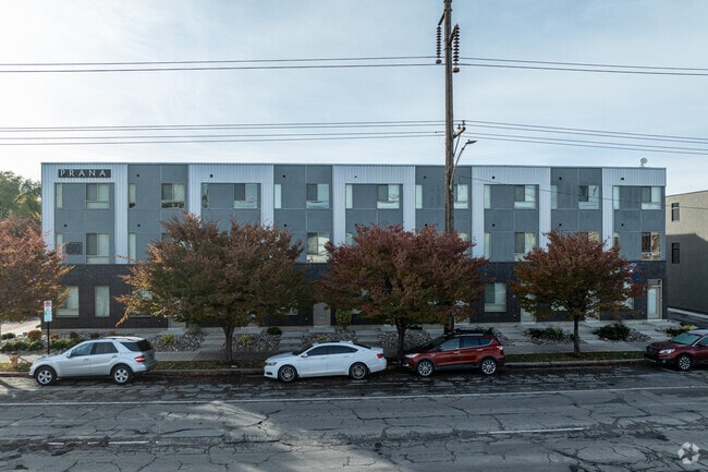 Exterior, Building A - Prana