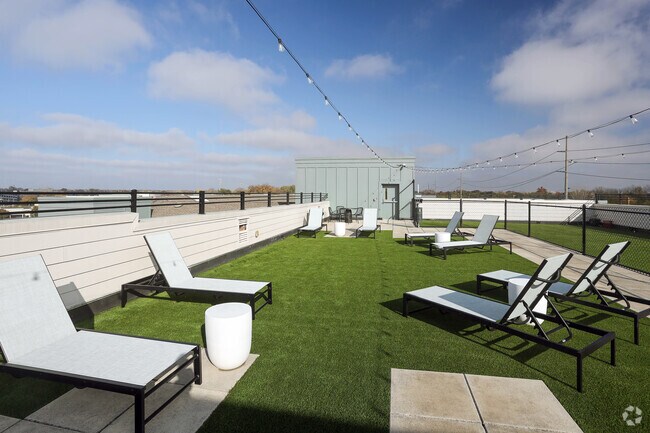Terraza en la azotea - Ralston Apartments