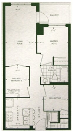 2HAB/1BA - Wilshire-on-the-Green