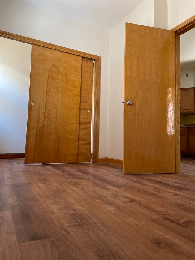 Bedroom #1 entry from kitchen - 1243 W 31st St