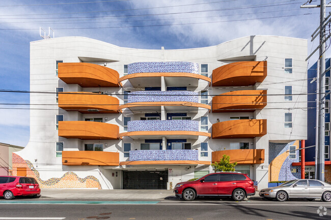 Parking Entrance - Sol y Luna