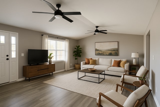 Sala de estar - 230 Clover Cir