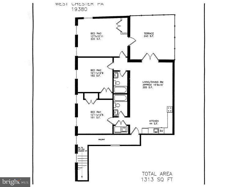 15 N Church St Unit 3, West Chester, PA 19380 Room for Rent in West Chester, PA