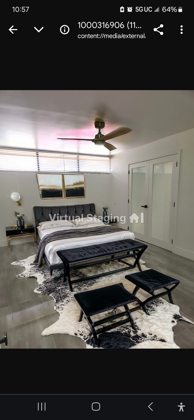 Bedroom in Virtual stage - 6450 Miami Lakes Dr