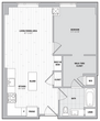 1 Bed/1 Bath