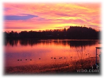 Sunrise over the Willamette - 7356 SW Miles Pl