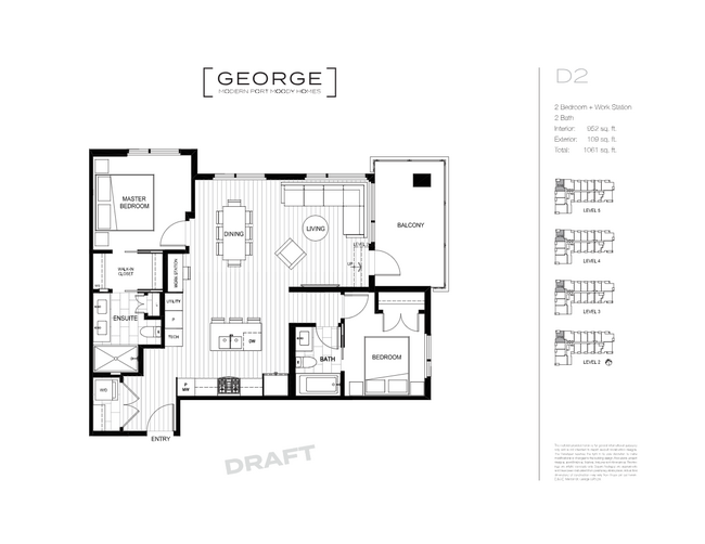Floorplan - 3018 St. George St