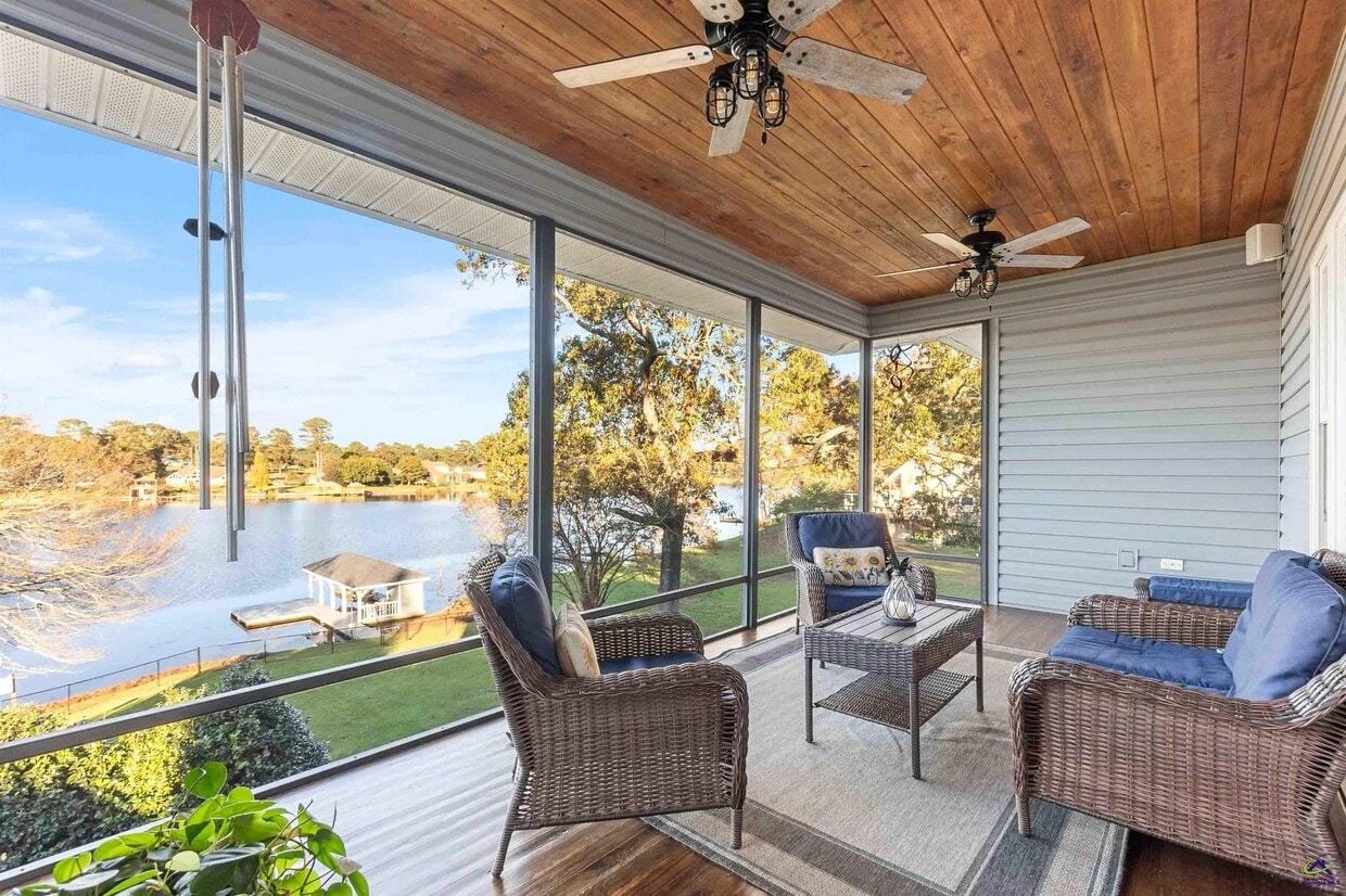 Porch view, main level - 154 Mossland Dr