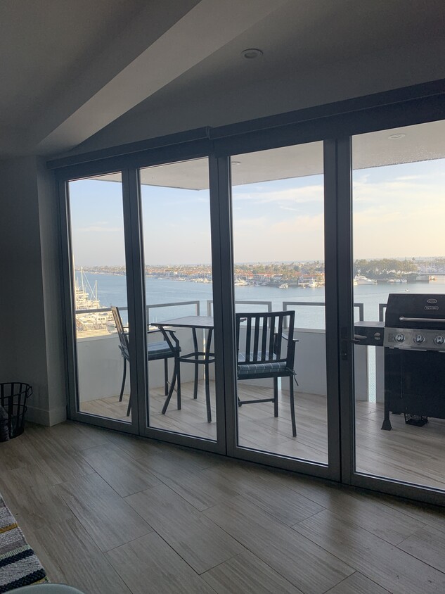 Harbor views from the living room - 3121 W Coast Hwy