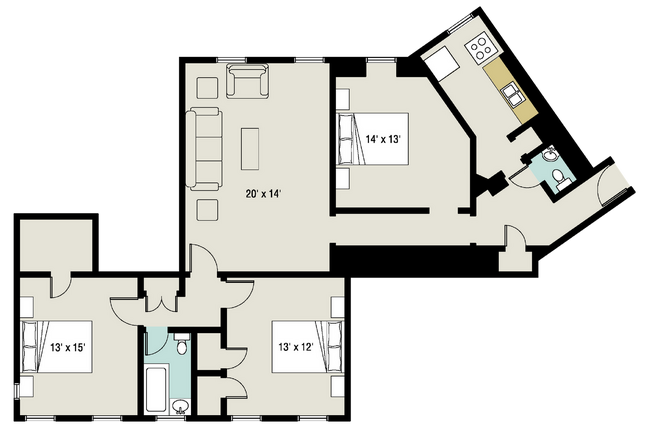 Foto del interior - Liberty Circle Apartments