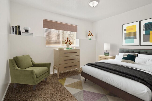 1 dormitorio grande - Elk Run Apartments