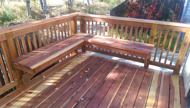 Back Yard Deck - 56 Mineola Ct