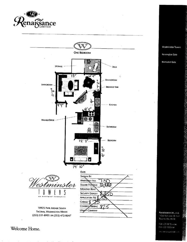 Interior Photo - Westminster Towers