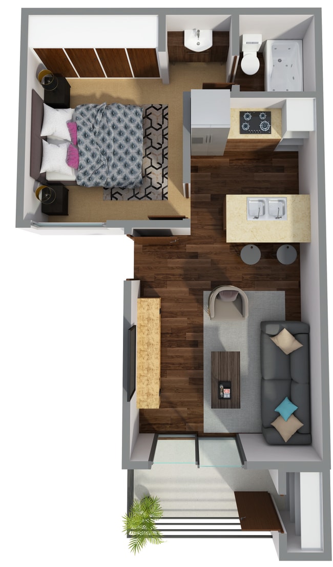 Interior Photo - Cross Creek Apartments