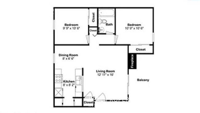 Building Photo - Ground floor two bedroom apartment with a ...