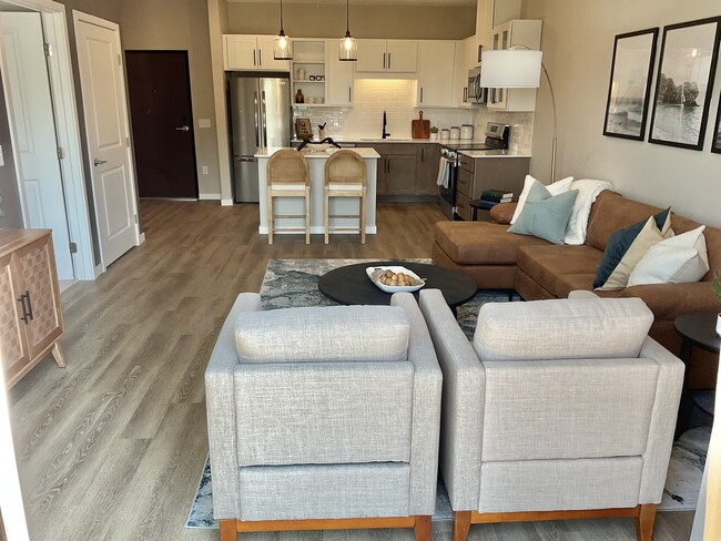 Apache Living Room - VUE North Apartments