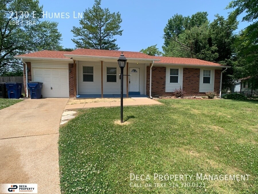 4 Bedroom House House Rental in Florissant, MO