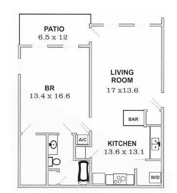 Un dormitorio - Sinclair Ridge