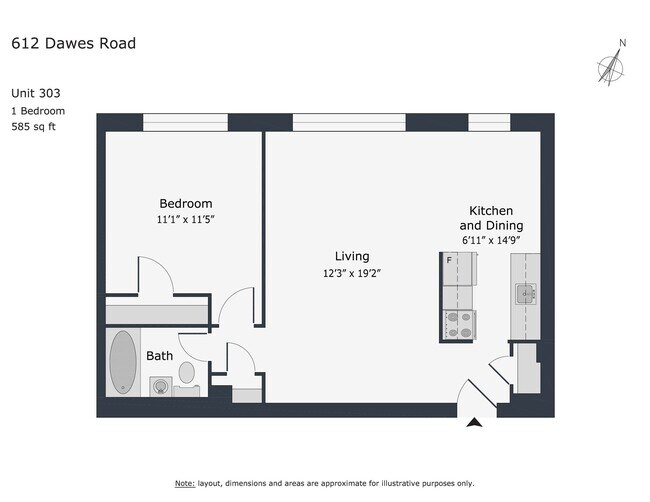 Photo du bâtiment - 612 Dawes Rd