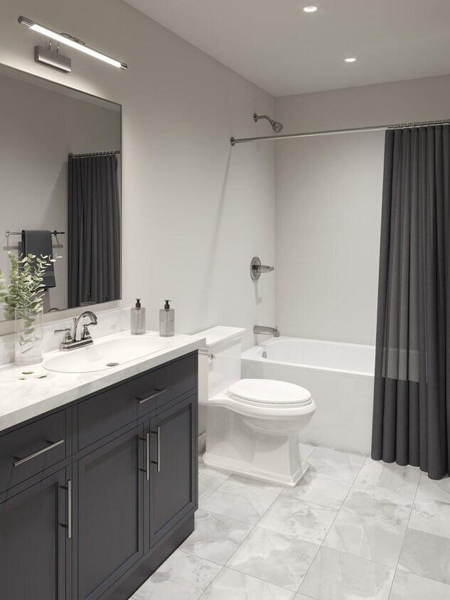 Baño principal - Madison View Apartments