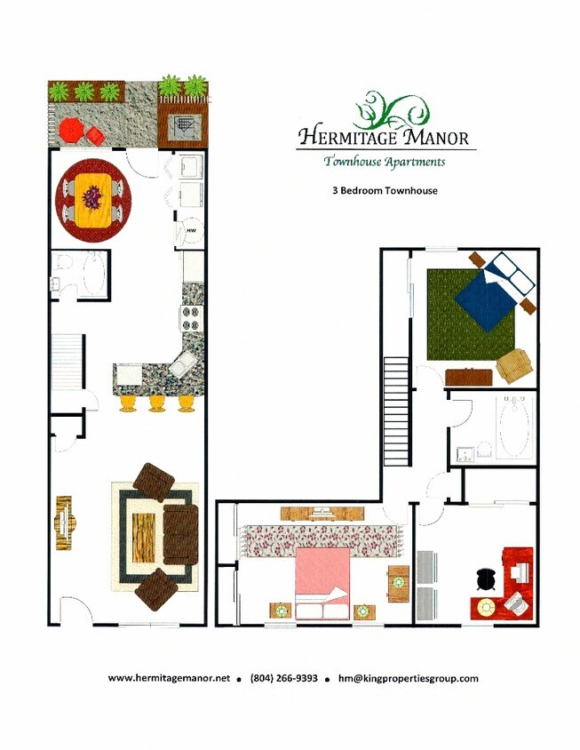 2500 Fleet Ave, Henrico, VA 23228 Townhome Rentals in Henrico VA