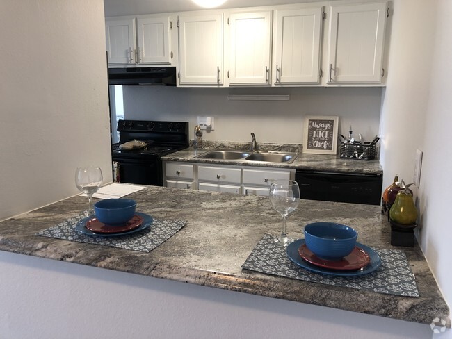 Actual picture of availiable unit 2x1 Fully Renovated Kitchen - Holladay On Ninth