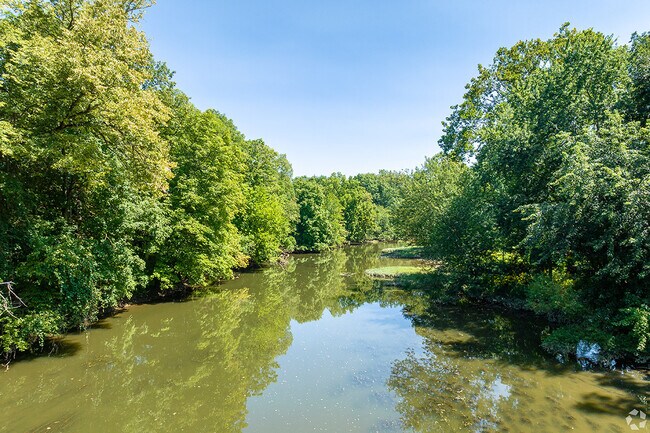 Big Walnut Creek runs through Helsel Park in Eastland.