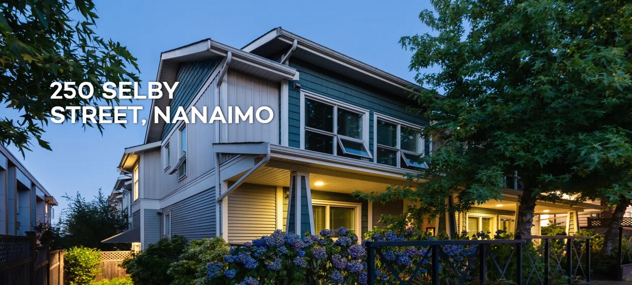 250 Selby St, Nanaimo, BC V9R 2R3 Townhouse for Rent in Nanaimo, BC
