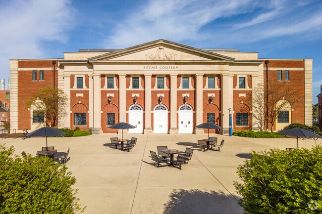 The Ritchie Coliseum Sports Complex is a multipurpose sports and music venue at the U of MD.