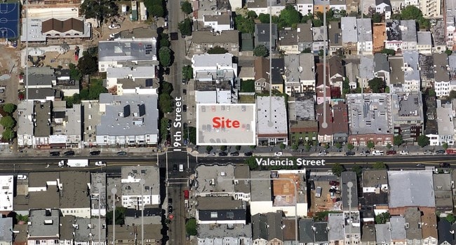 Aerial Photo - 798 Valencia St