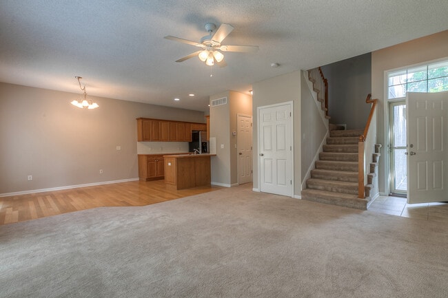 entry opens to living room and stairs to 2nd level. - 22810 West 71st Terrace