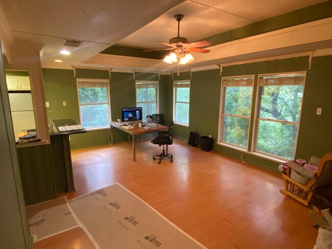Tree level view and lake view - 213 Folly Beach Dr